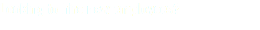 Looking to hire new employees? 